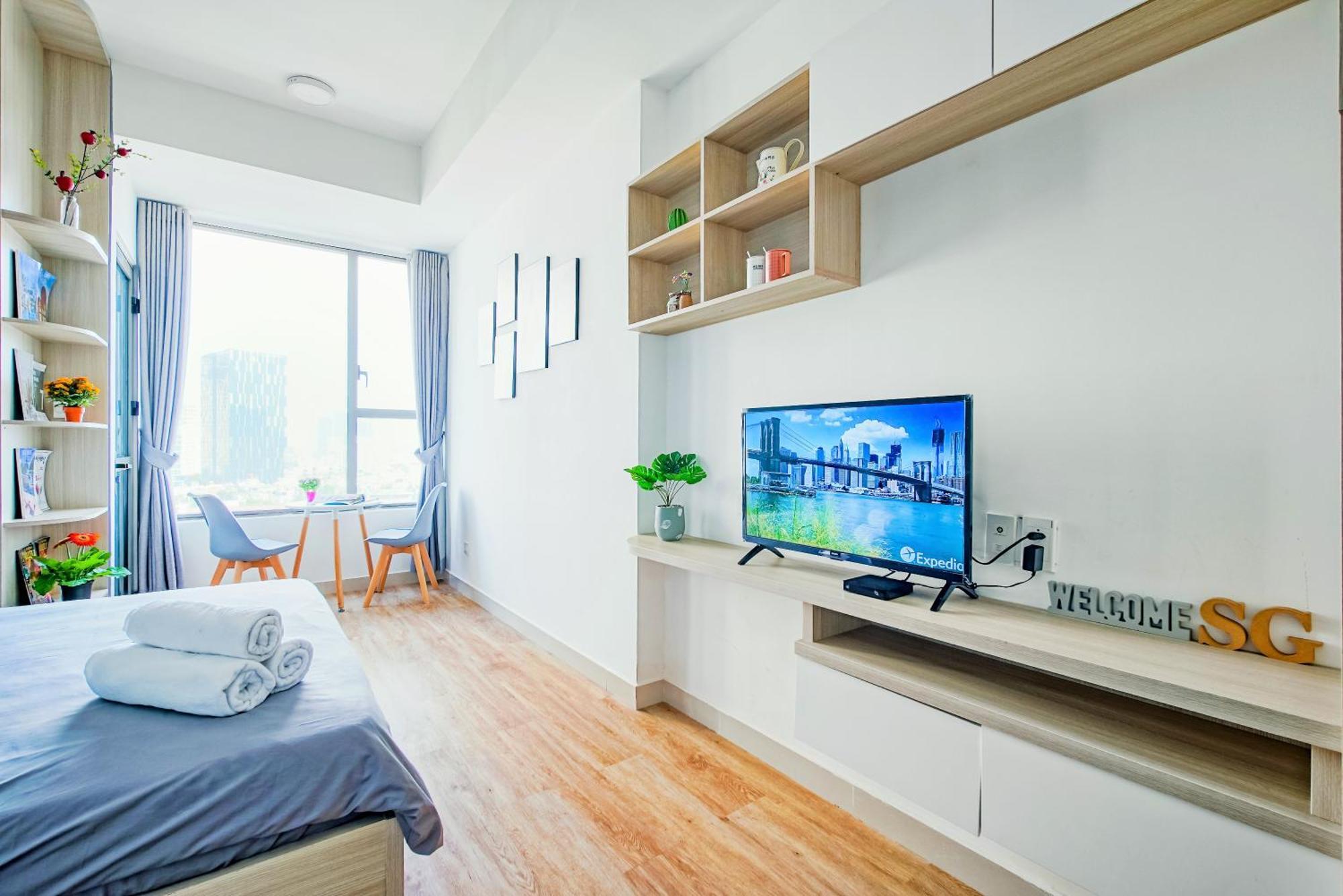Innside Apartment - Rivergate Residence, Free Gym And Pool 胡志明市 外观 照片
