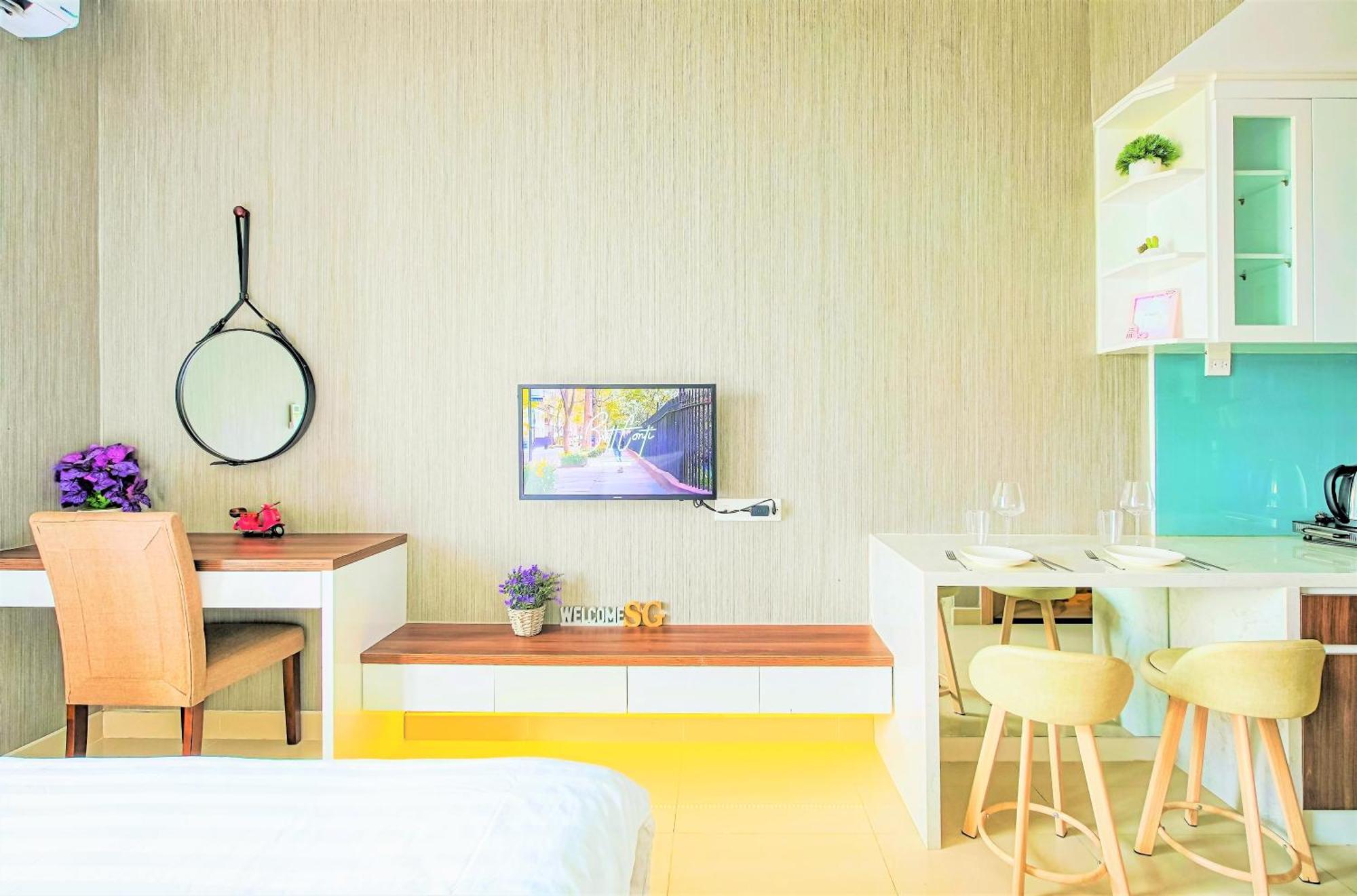 Innside Apartment - Rivergate Residence, Free Gym And Pool 胡志明市 外观 照片